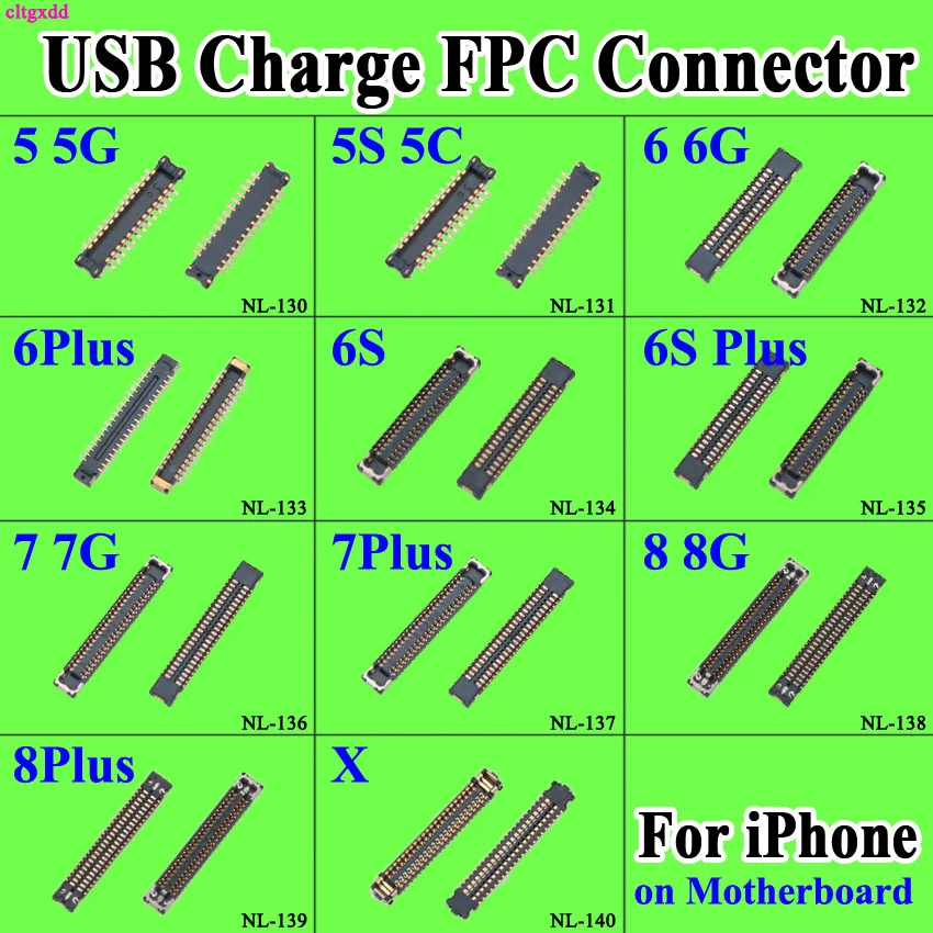 USB порт для зарядки cltgxdd разъем FPC подключения основной платы ремонт материнской