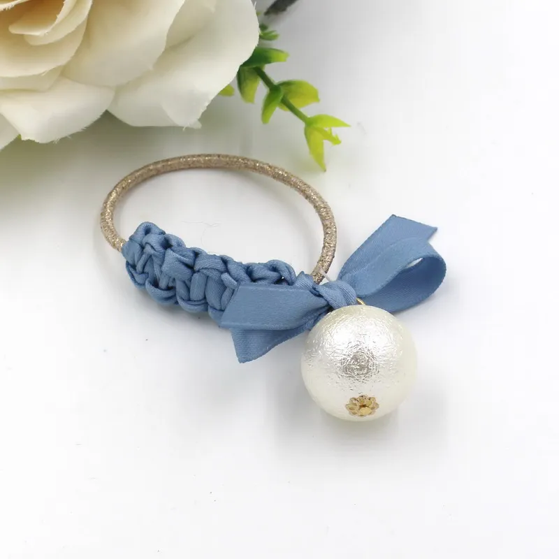 Headwear Hand Woven Elastic Hair Bands Korean Imit...