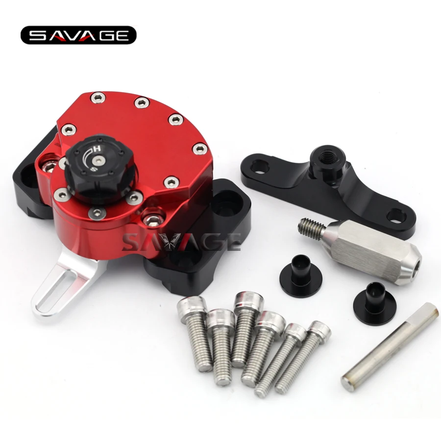 

For HONDA CB500F CB500X 2013 2014 2015 Motorcycle Reversed Safety Adjustable Steering Damper Stabilizer with Mount Bracket