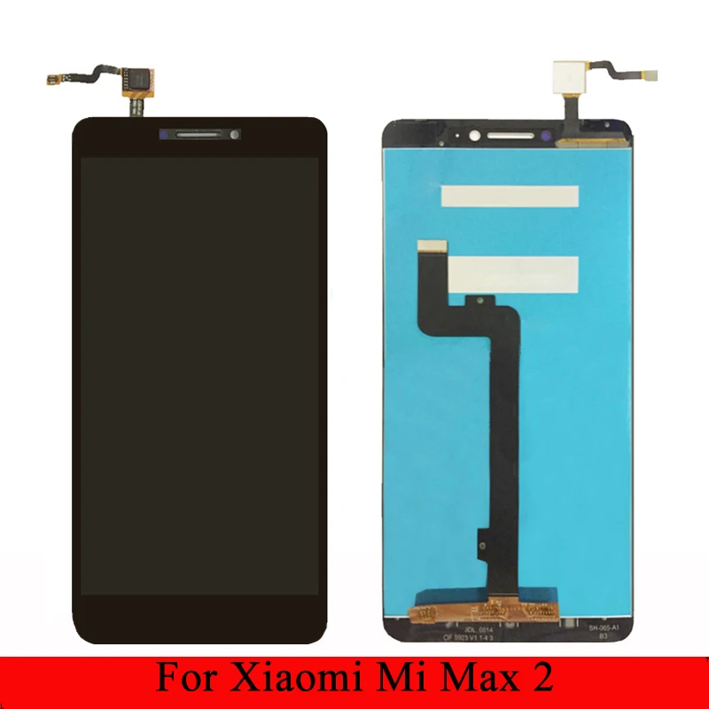 Для Xiaomi Mi Max 2 ЖК дисплей + сенсорный экран стеклянная панель дигитайзер