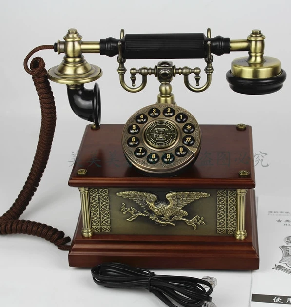 Модный античный телефон PaHA1911 классический модный домашний декоративный телефон