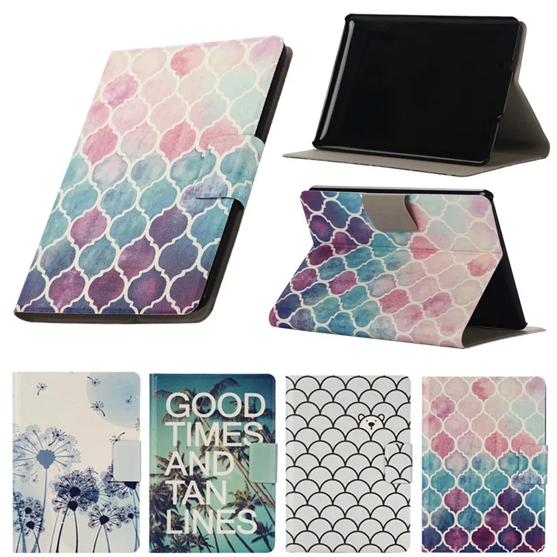 Leather tablet case cover