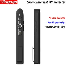 Tikigogo P30 2,4G RF беспроводной Презентер флип-ручка лазерная указка PPT Powerpoint презентация слайд кликер дистанционное управление