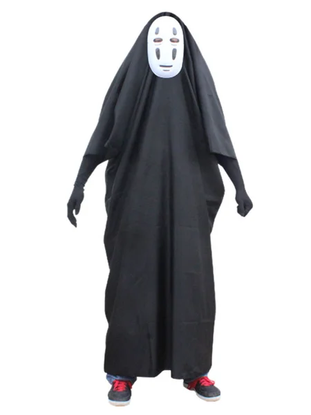 Free Shipping Spirited Away No Face Halloween Cosplay Costume Halloween