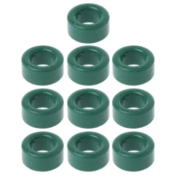 

10Pc Power Transformer Ferrite Ring Inductor Coil Green Iron Toroid Ferrite Core