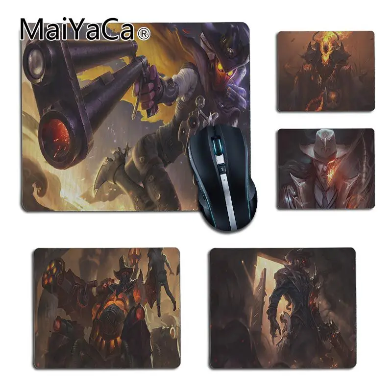 Игровой коврик для ноутбука MaiYaCa High Noon Lucian League of Legends нескользящий ПК игровой