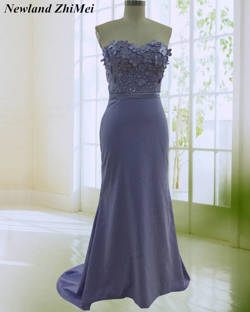 

Whole Sale Bridesmaid Dresses Special Personalized Sweetheart Beaded Flower Satin Party Dress Custom Made