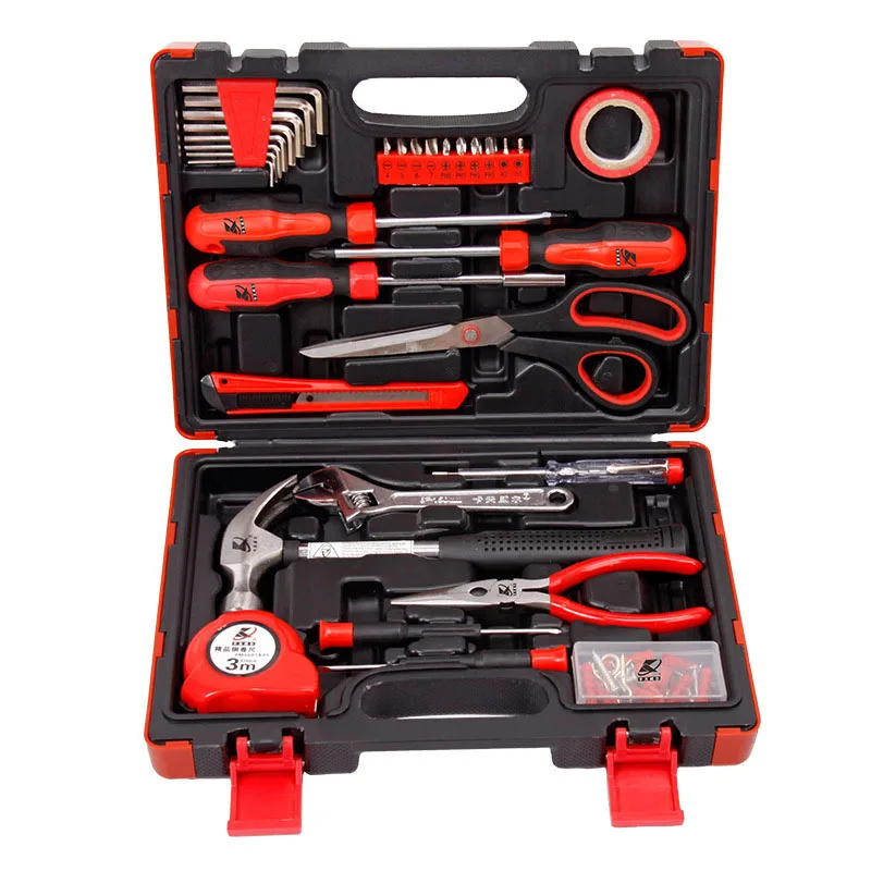 

32 sets of household toolbox kit hand tool set