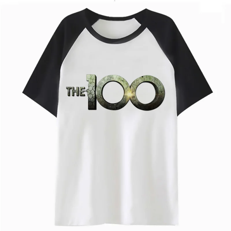 

the 100 tv show t shirt graphic tee kawaii t-shirt tops tshirt harajuku cartoon women femme clothing female K4784