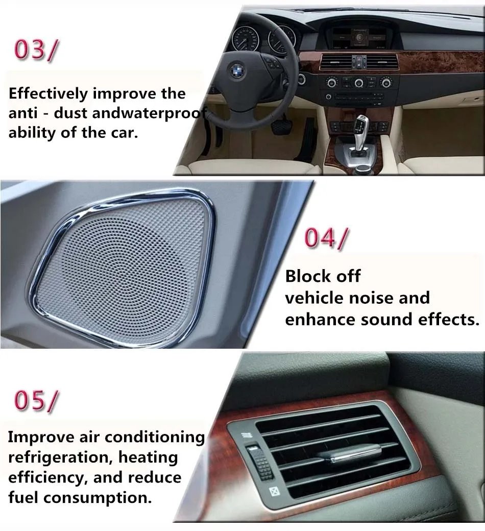 para a Honda Borda de Vedação de Poeira do Carro Adaptados com Modificado Tira de Vedação de Borracha Costura Feng Shui Colisão Isolamento Acústico Xrv 12 Enchimentos