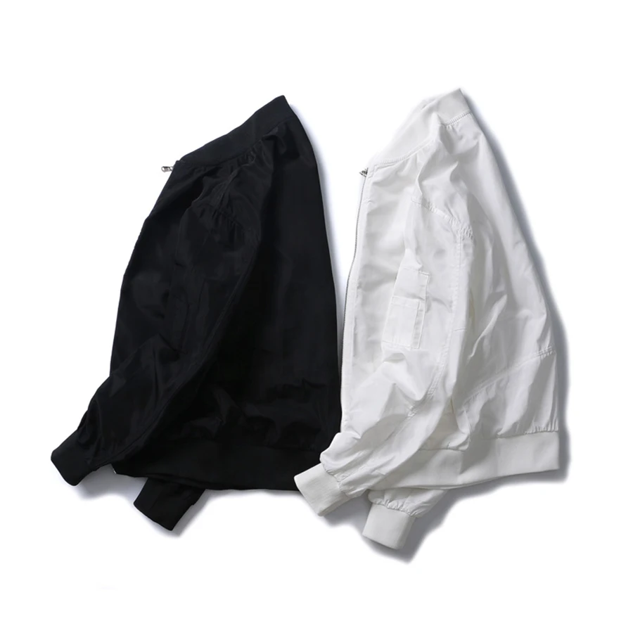 Black Bomber Jacket Men Army 2019 Summer Streetwear Japanese Bomber Jackets Men Military Jaqueta Masculina veste triumph 50J161