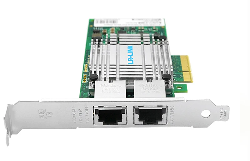 LR-LINK 9812BT двойной Порты и разъёмы 10 Gb Nic RJ45 сетевая карта Ethernet PCI Express X4 сетевой карты серверный адаптер Intel x550T2BLK Совместимость