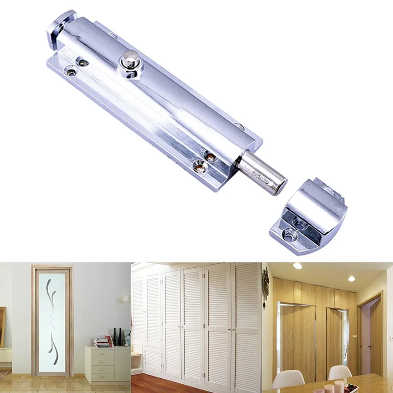 

Zinc Alloy Spring Barrel Door Latch Sliding Lock Barrel Lock with Button CLH@8