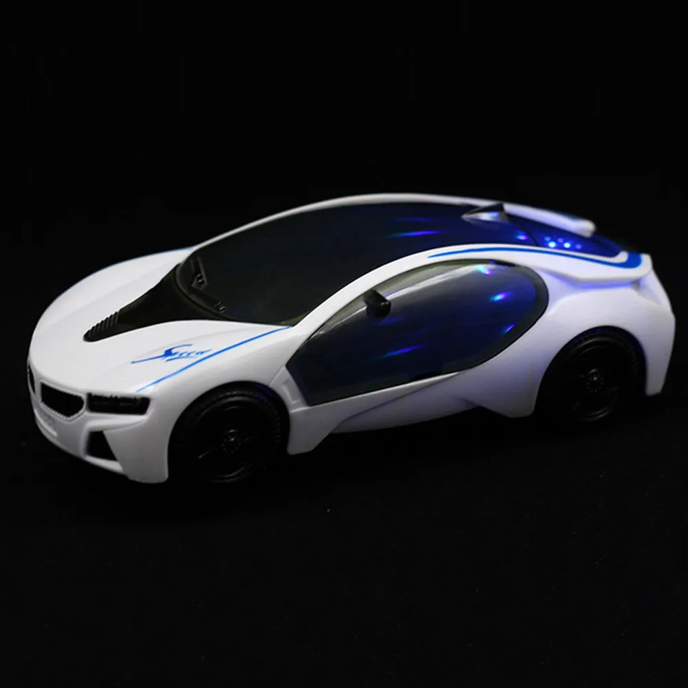 Creative Kids Toys 3D Supercar Style Electric Toy With Wheel Lights&Music Kids Boys Girls Gift Educational Toys For Children@15