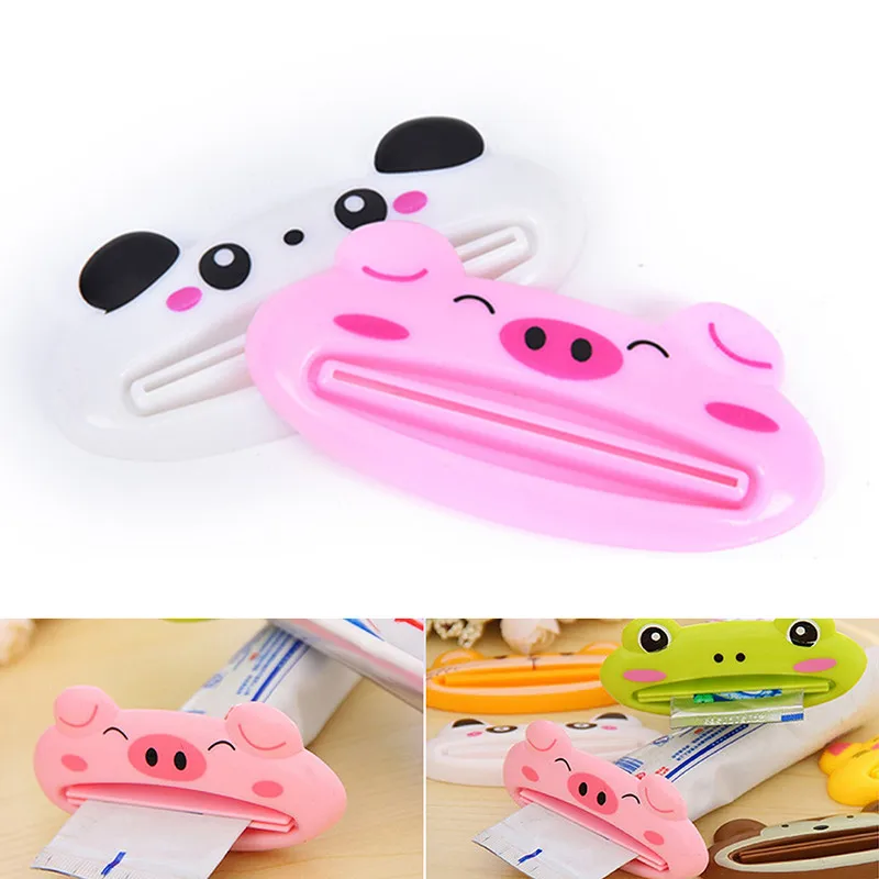 Cute Animal Multifunction Squeezer / Toothpaste Squeezer Home Bathroom Tube Cartoon Dispenser Bathroom Acc