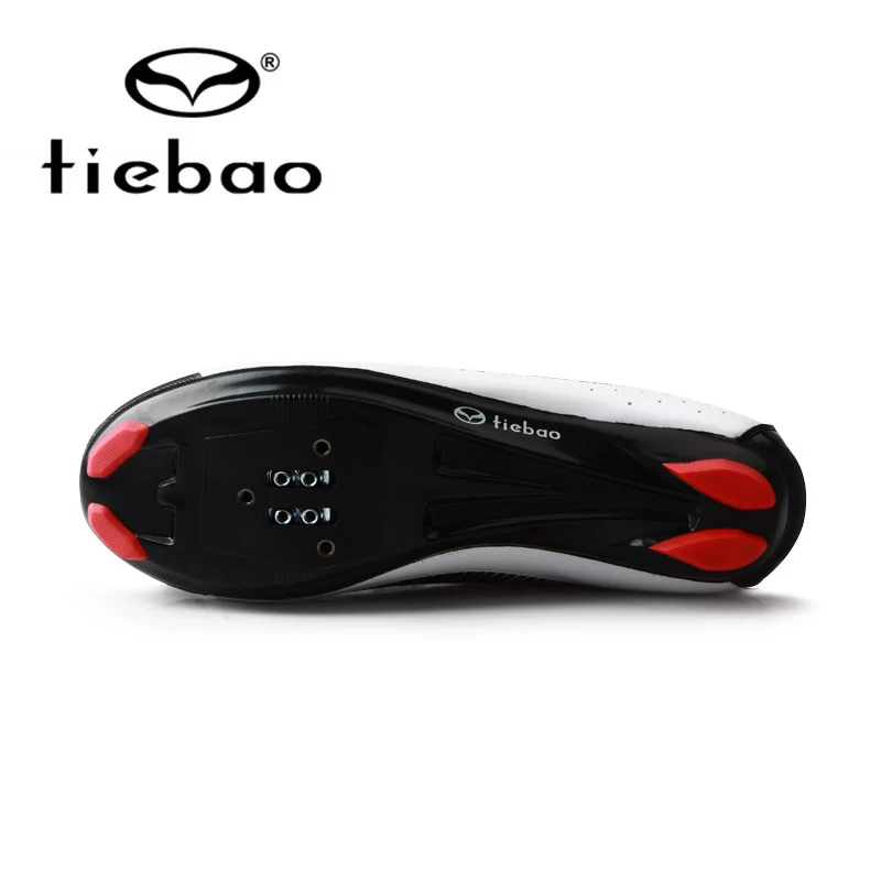 Велосипедная обувь Tiebao дышащие износостойкие мужские самоблокирующиеся дорожные велосипедные Гонки Спортивная обувь Sapatilha Ciclismo