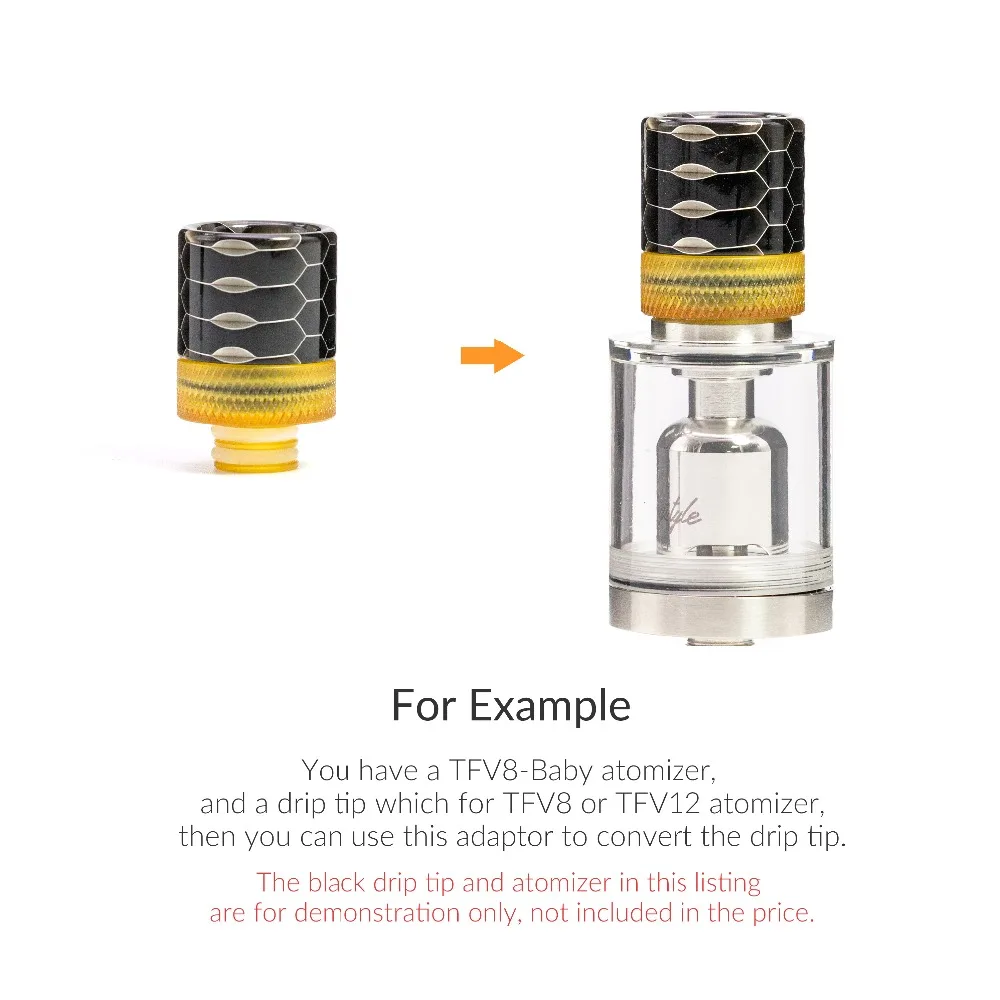 1 шт. мундштук для атомайзера RTA RDA 510 810|Аксессуары| |