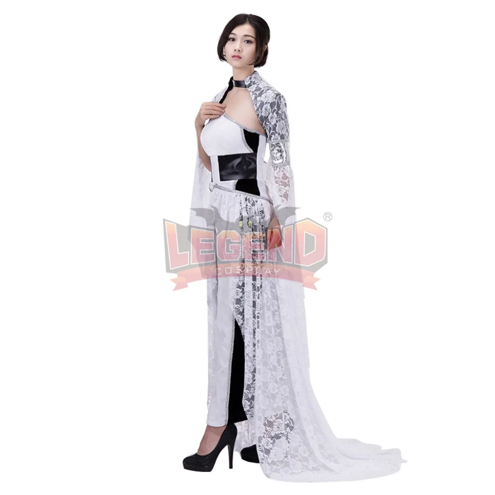 Косплей Легенда финальная фантазия XV FFXV FF15 Lunafreya Nox Fleuret Взрослый Костюм на заказ