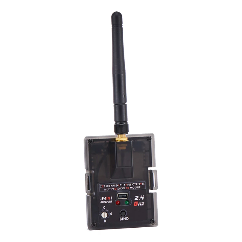 

Jumper JP4IN1 CC2500 24L01 JP4-in-1 Multi-protocol RF Module Tuner TM32 Version OpenTX for Frsky/Flysky/Hubsan/Walkera