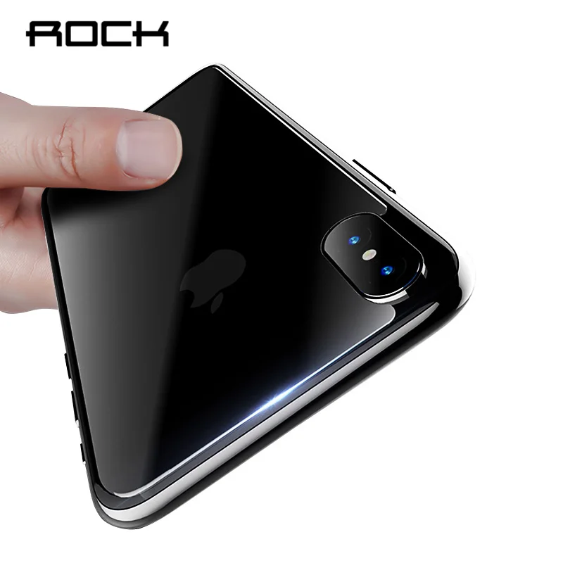  ROCK Zurück Screen Protector Für iphone X 10 012 MM Weiche Zurück Film Scratch-freies Schutz Film f