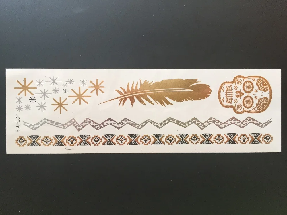 Disposable Transfer Temporary Tattoo Paper skull style Laser Tattoos Color Copier Art Decal | Красота и здоровье