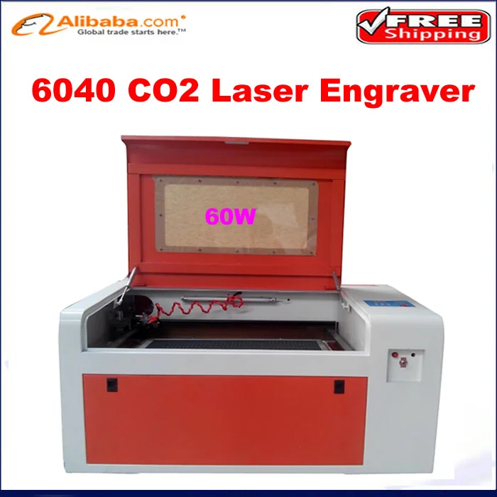 Free ship! Best laser wood cutting machine price LY 6040 CO2 laser