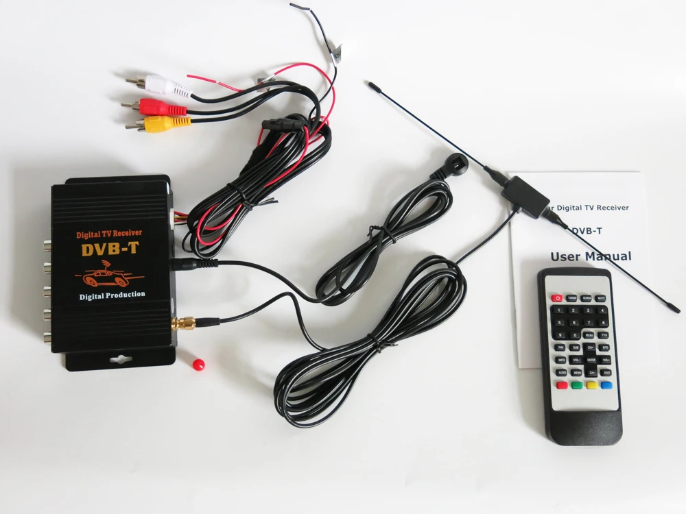 krando car digital TV box DVB-T with one antenna (1)
