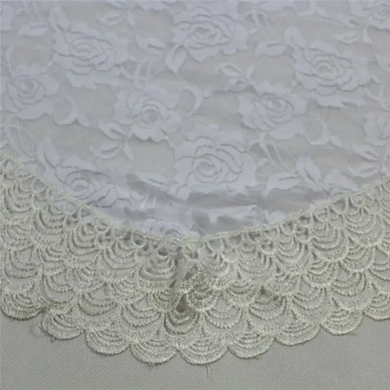  Fashion Women Lady Long Lace Rose Flower Triangular Mantilla Scarf Wrap Shawl women's scarves handkerchief hijab scarf 40MA0521