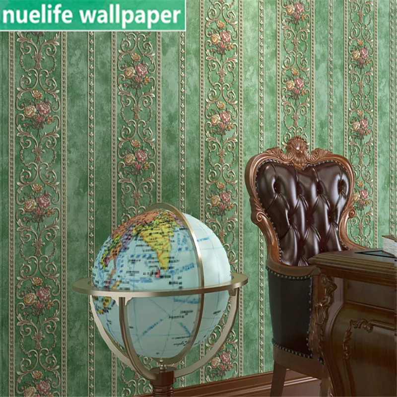 Idyllic retro nostalgic style living room bedroom bookstore restaurant beauty salon 3D non-woven wallpaper background wallpaper Idyllic retro nostalgic style living room bedroom bookstore restaurant beauty salon 3D non-woven wallpaper background wallpaper