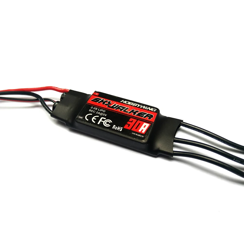 Скоростной контроллер Aerops Hobbywing Skywalker 12A 15A 20A 30A 40A 50A 60A 80A ESC с UBEC для