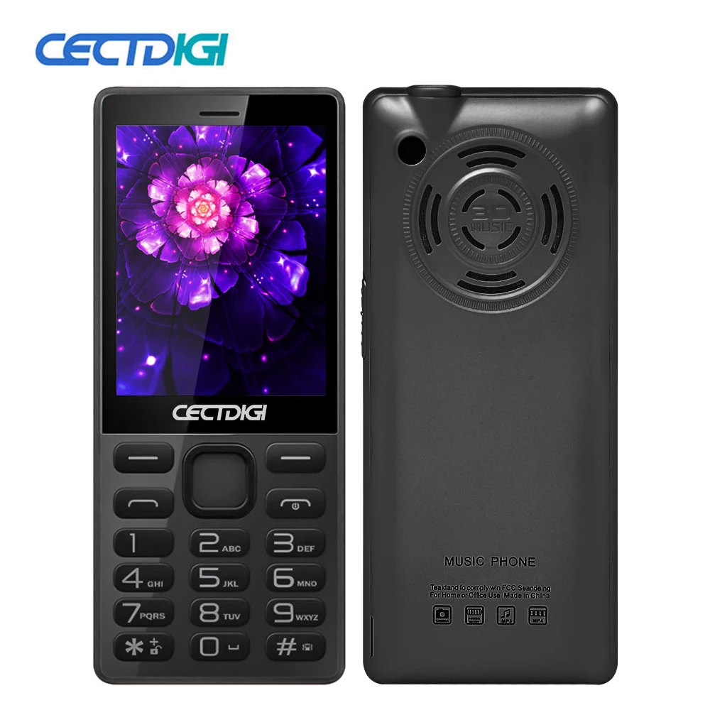 Сотовый телефон CECTDIGI 216i разблокирован недорогая русская клавиатура большой