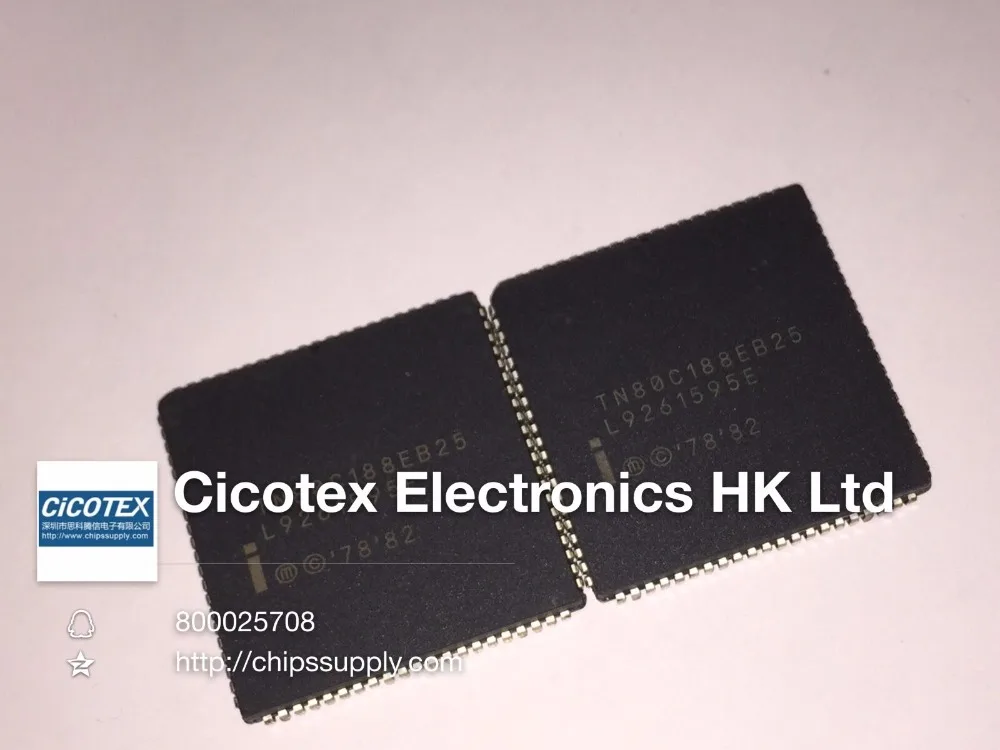 

TN80C188EB25 PLCC84 TN80C TN80 TN8 16-BIT HIGH-INTEGRATION EMBEDDED PROCESSORS