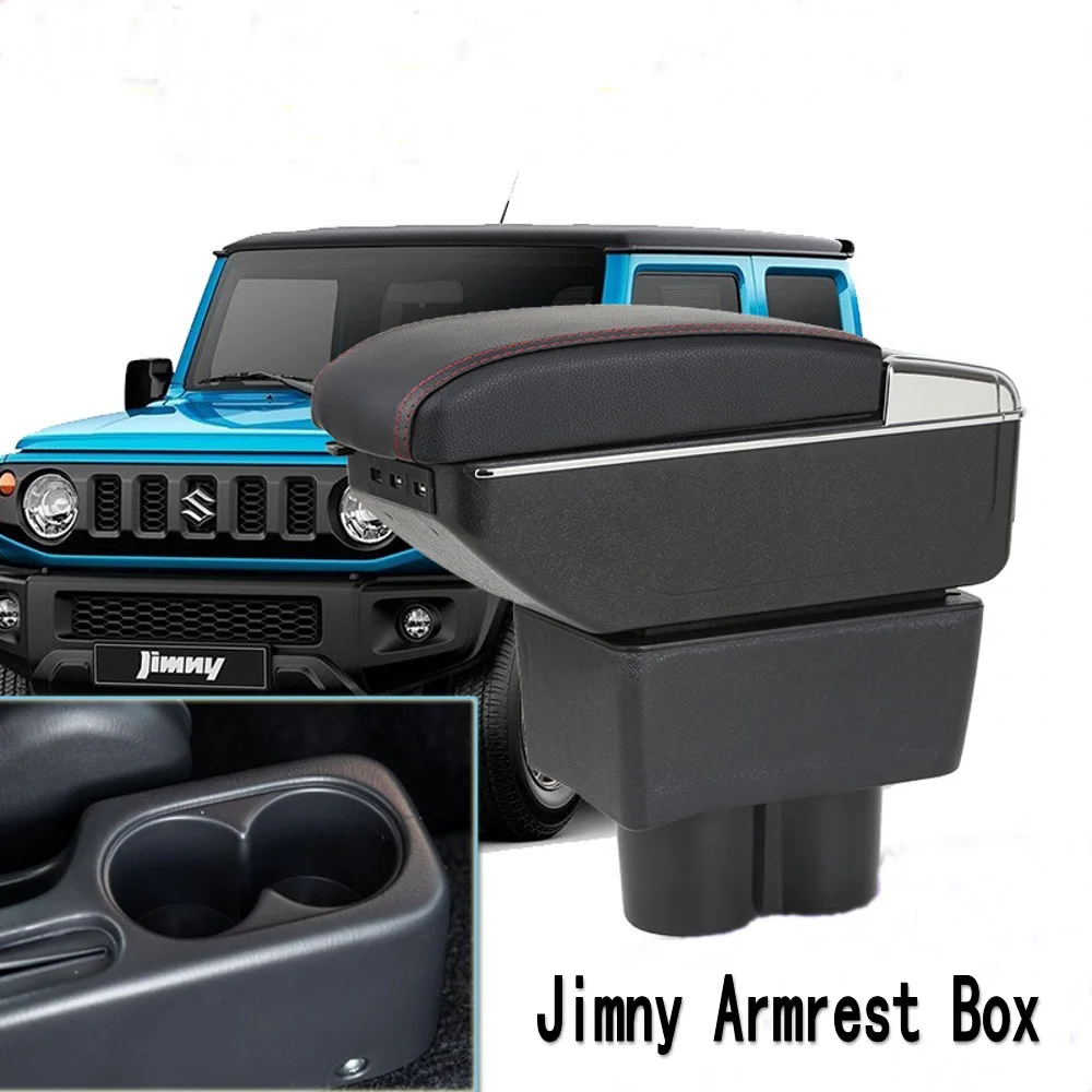 For Jimny armrest font b box b font central Store content Storage font b box b