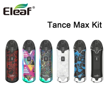 

Original Eleaf Tance Max Kit 2ml/4ml Pod Kit 1100mAh Built-in Battery with GS Air M 0.6ohm/GS Air S 1.6ohm coil Head VS IJUST S