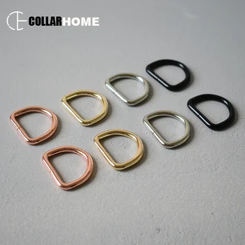 

20pcs D ring 25mm Diy dog collar straps bag backpack accessory heavy duty hardware plated metal buckle high quality 4 colors