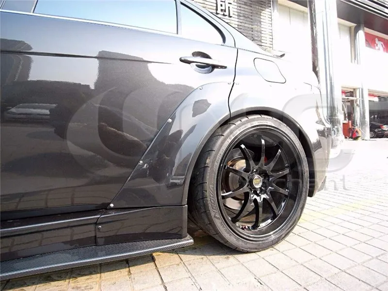 2008-2012 Mitsubishi Lancer Evolution X Varis Wide Body Version Style Body Kit PCF (3)