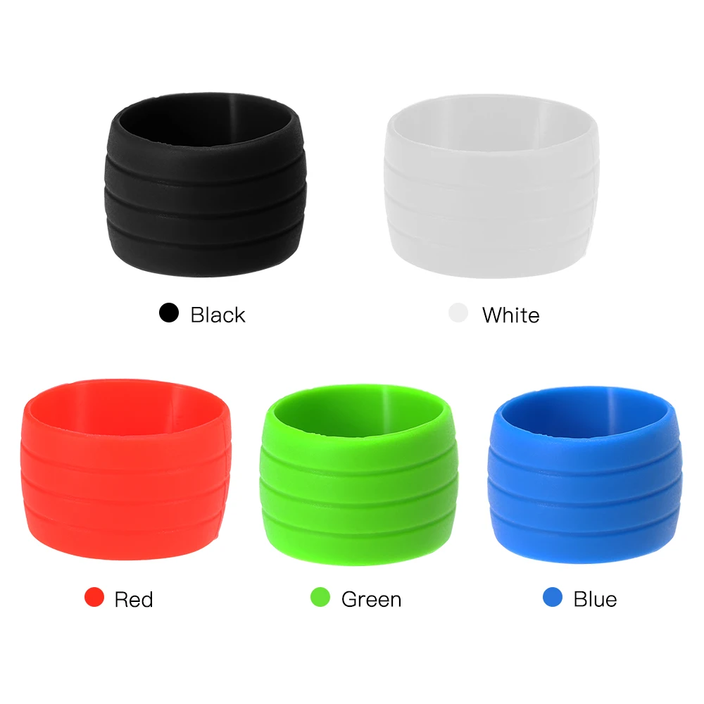 

Lixada 1 Pair Fixing Sleeve Handlebar Tape Winding Belt Holding Ring Anti-slip Road Bike Handlebar Fixed Collar