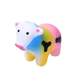 2018 игрушка Squee Squishy Kawaii корова супер медленный рост Ароматические снятие стресса игрушка смешные дети PU 12 см дни рождения подарки