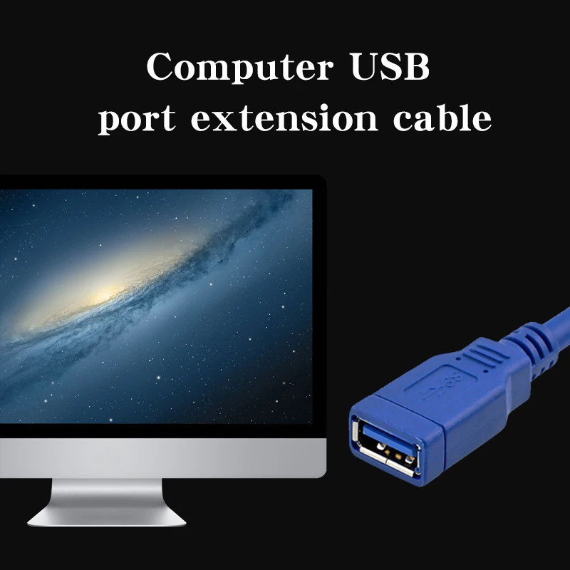 Высокоскоростной удлинитель данных USB 3 0 для смарт ТВ PS4 ноутбука кабели Папа мама