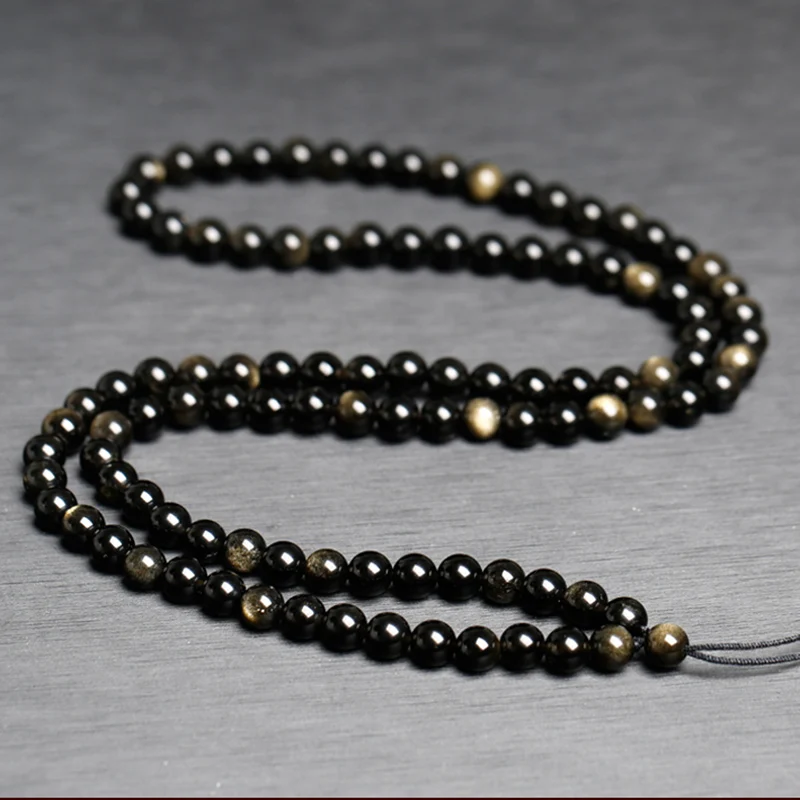 

Wholesale Diy Jewelry Natural Stone Pendant Charm Full Beads Chain Accessories 6 Styles Handmade Bead Chain Long Rope Necklace
