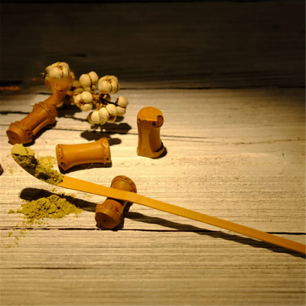 

Handmade Bamboo Matcha Powder Spoon Retro Tea Scoop Japanese Green Tea Ceremony Tea Sticks Tool Tea Ceremony