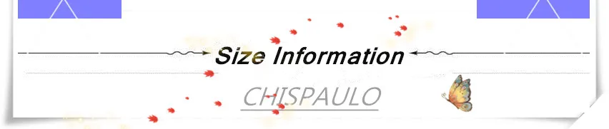 size information 