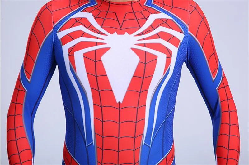 Супергерой фильм Человек-паук скорость продвинутый костюм косплей костюмы ребенок взрослый комбинезоны Хэллоуин вечерние одежда спайдермена подарок