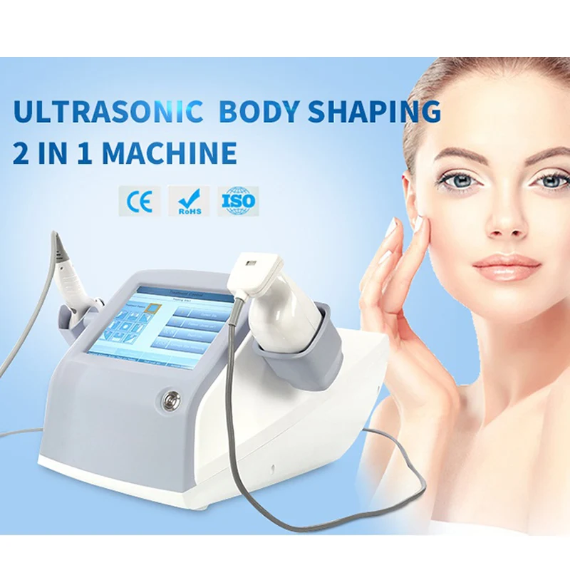 2 в 1 HIFU Liposonix оборудования liposonic тела для похудения hifu аппарат для подтяжки кожи лица удаление морщин потеря веса, похудения машины