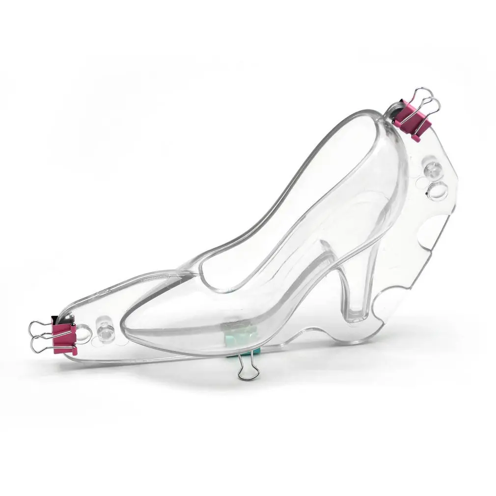 

Runfon High-heeled Shoes Cake Mold Non-toxic Plastic Cake Decorating DIY Mold