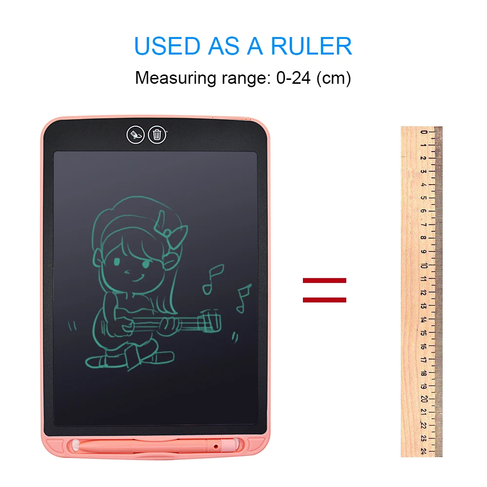 CHIPAL 1" ЖК-планшеты для рисования электронный цифровой планшет графическая доска для рукописного ввода стираемые подушечки+ ручка для детей