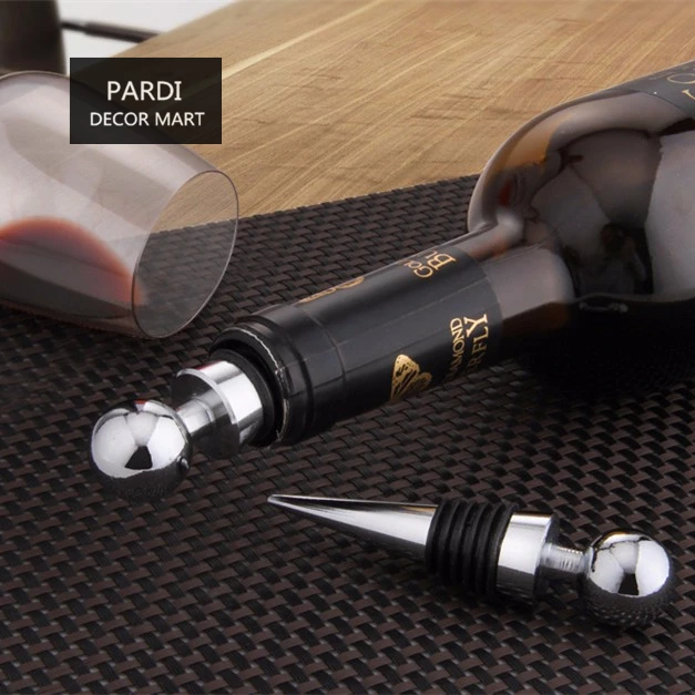 High quality Hot Wine stoppers Aluminum alloy white/red wine stopper