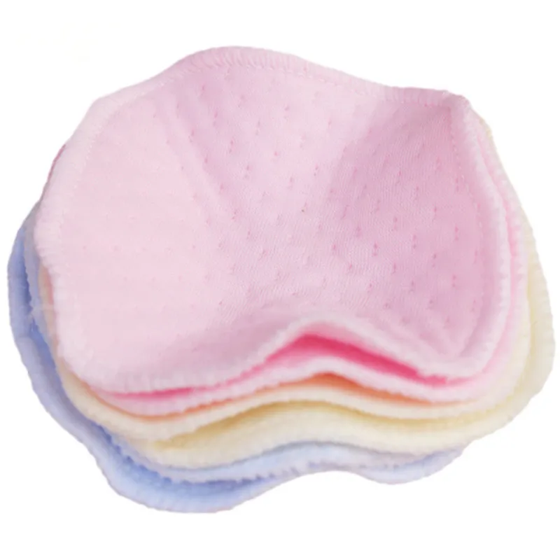 

10Pcs 5Pairs Reusable Soft Cotton Absorbent Mom Mother Spill Prevention Breast Feeding Nursing Pads Bra Breast Feeding Washable