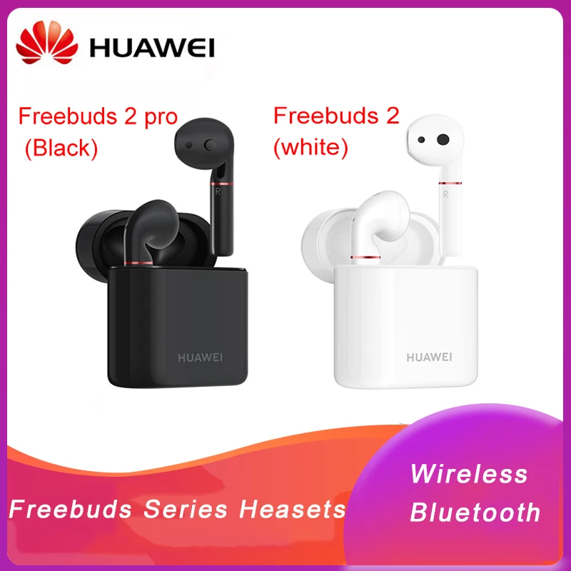 

Original Huawei FreeBuds 2/2Pro Hand-Free Earphone with Bluetooth 5.0 Bone Voiceprint ID IP54 Waterproof for Huawei Mate
