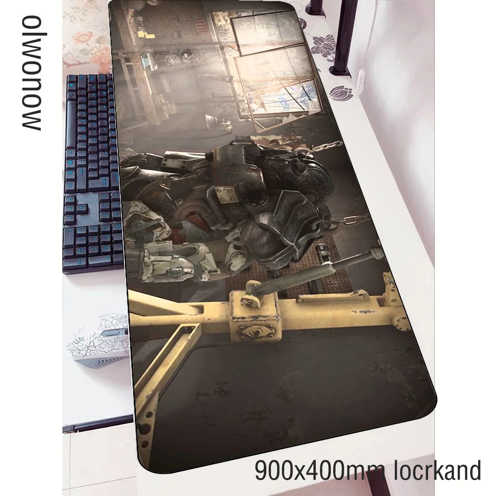 Цена Fallout коврик для мыши геймерский Ноутбук 90x40 см notbook коврик для мыши игровой коврик для мыши большой гаджет коврик для мыши ПК стол коврик для ...